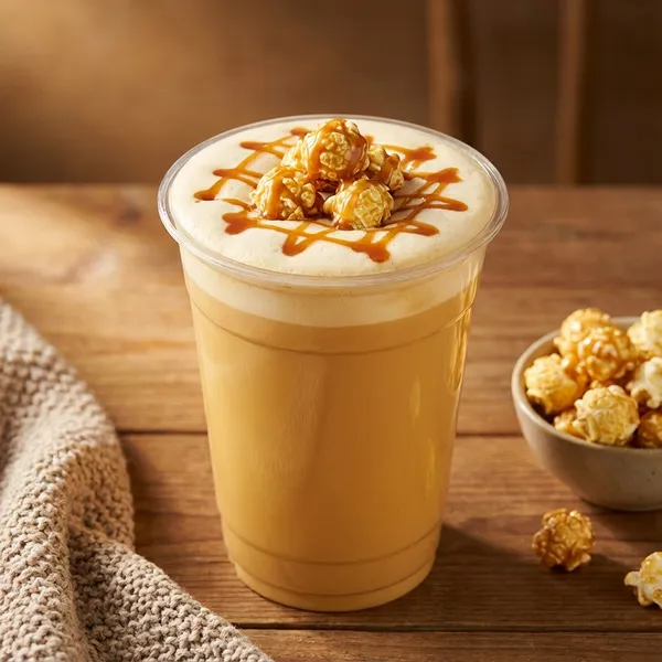 Popcorn Milk Tea