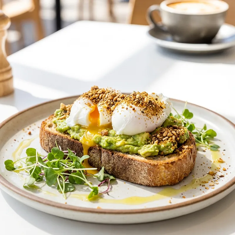 Signature avocado dish