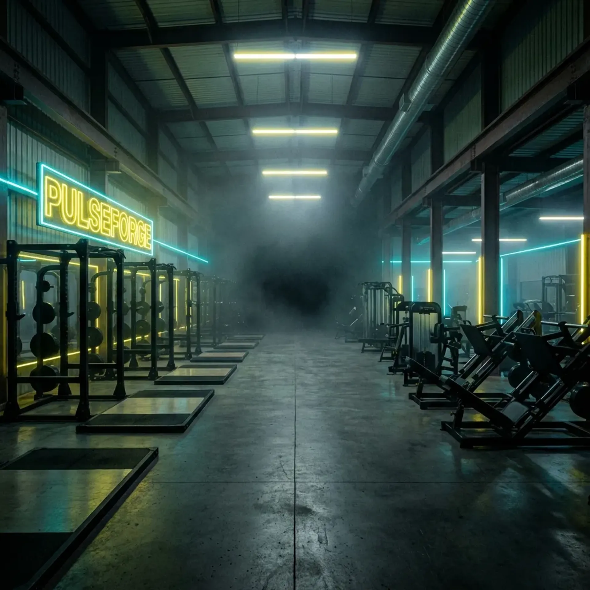 PulseForge Gym Atmosphere