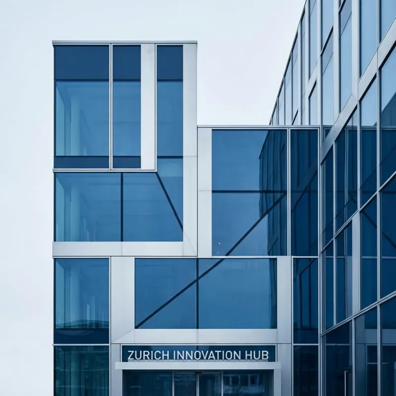 Abstract modern architecture representing improved structure and clarity